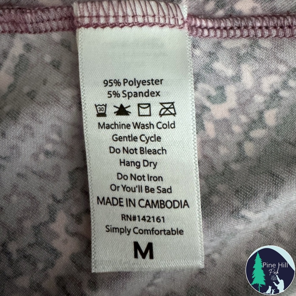 LuLaRoe Olivia High Low Maxi Skirt Dress Womens M Purple Abstract Stretch NWOT - Picture 5 of 7